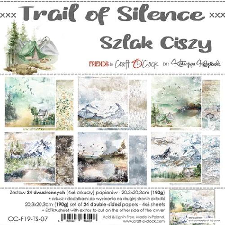 Craft O Clock 8x8 Paper Trail of Silence