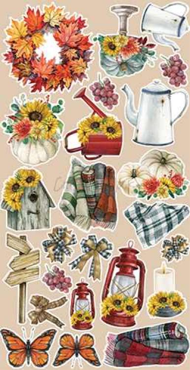 Craft O Clock Extras to Cut Autumn Beauty