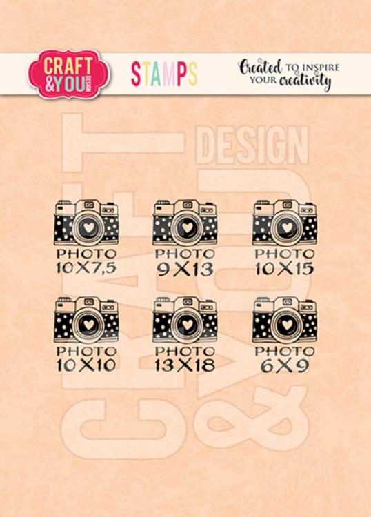 Craft & You Design Stamps Mini Cameras 2