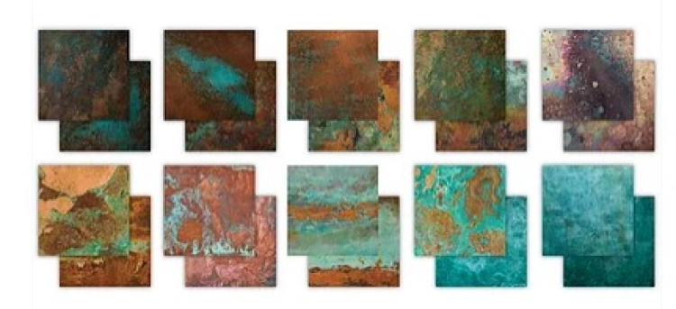 Craft Consortium 12x12 Inch Paper Pad Patina #017