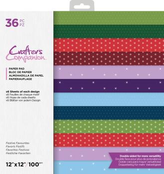 Crafter's Companion - Floribunda 12x12 Paper Pad
