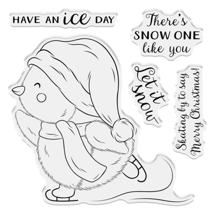 Crafters Companions Clear Stamp Have an Ice Day