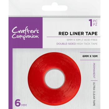 Crafter's Companion Red Liner Double Sided Tape 6mm