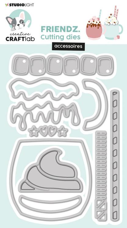 Craftlab Essentials Cutting Dies Choco Accessoires #431