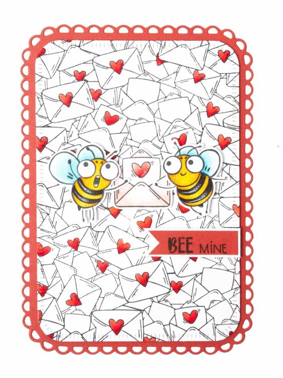 Craftlab Friendz Clear Stamps Bee Happy Nr 434