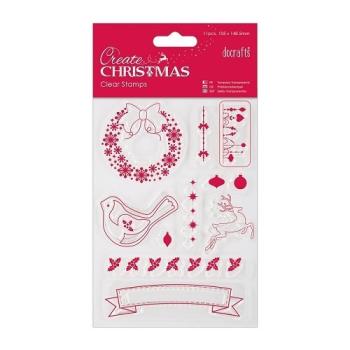 Create Christmas Clear Stamp Christmas Icons PMA907938