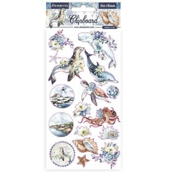 Stamperia Chipboard 15x30cm Sea Dreams DFLCB28