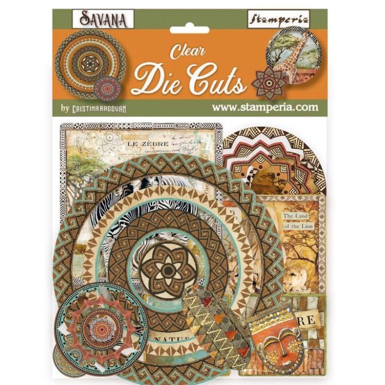 Stamperia Clear Die Cuts Savana DFLDCP26