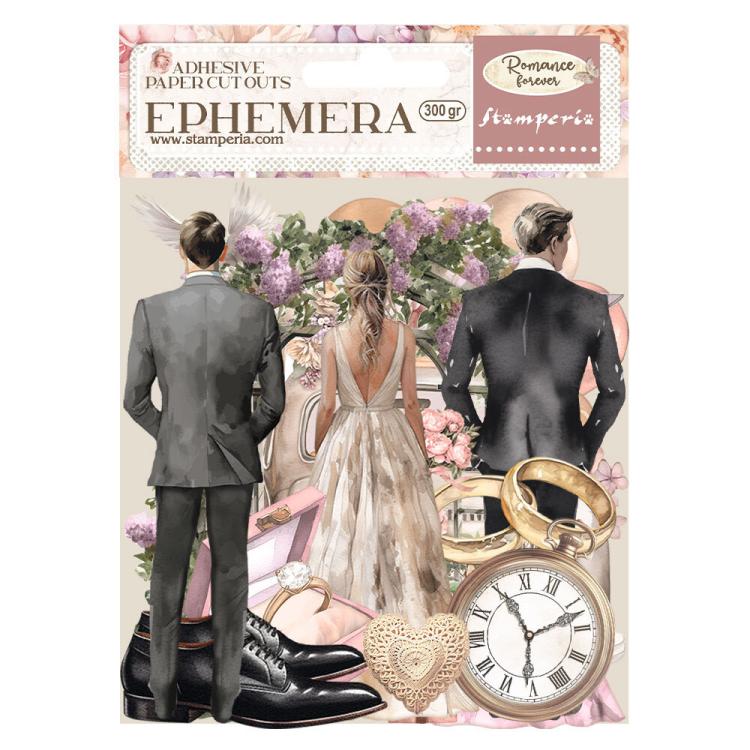 DFLCT37 Stamperia Romance Forever Ephemera Ceremony Edition (47pcs)