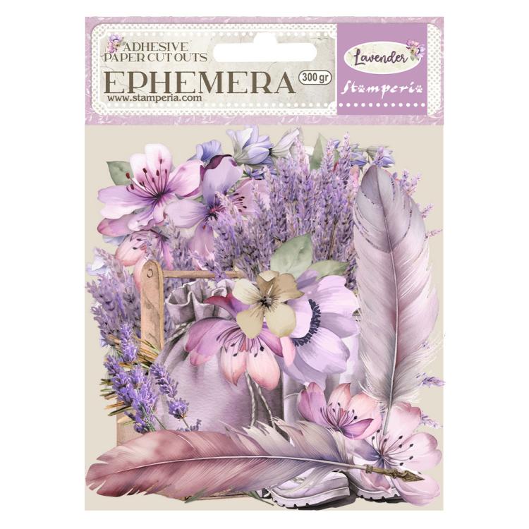 DFLCT48 Stamperia Lavender Ephemera (36 pcs)