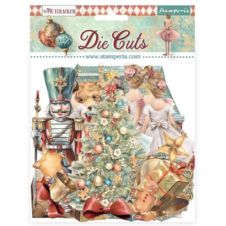 DFLDC103 Stamperia The Nutcracker Die Cuts Assorted (44 pcs)