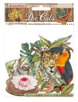 Stamperia Die Cuts Assorted Amazonia #DFLDC30