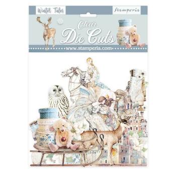 Stamperia Clear Die cuts Winter Tales DFLDCP07