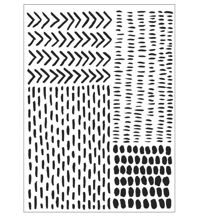 Darice Embossing Folder Pattern Markings #266