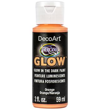 DecoArt Americana Glow in the Dark Orange