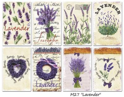 #27 Decorer Mini Scrapbook Paper Set Lavender