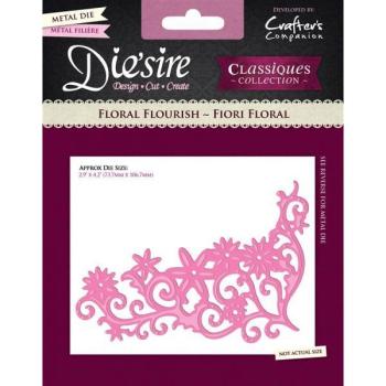 Die'sire Classiques Die - Floral Flourish