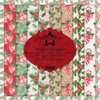 Dixi Craft 12x12 Paper Pack Mistletoe Christmas #311