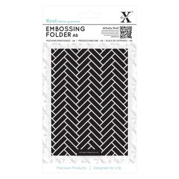 DoCrafts XCUT Embossing Folder Parquet Tiles