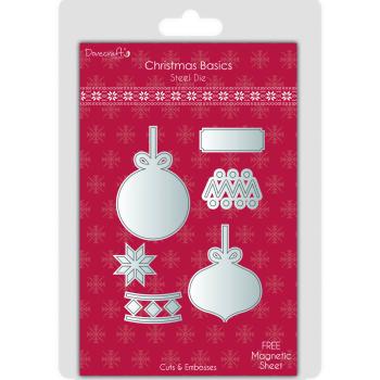 Dovecraft Christmas Basics Die Baubles #004