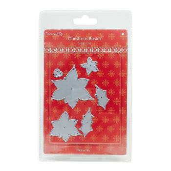 Dovecraft Christmas Basics Die Poinsettia #005