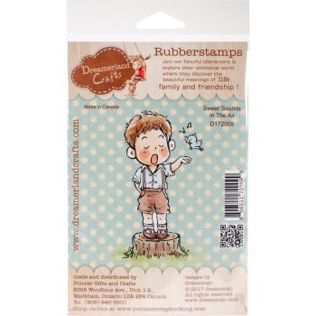 DreamerlandCrafts Cling Stamp  Sweet Sounds In The Air #D172009