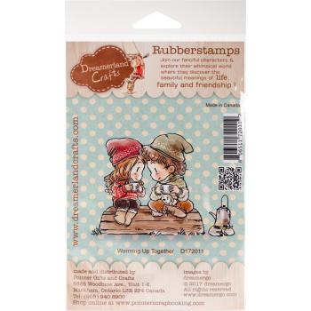 DreamerlandCrafts Cling Stamp Warming Up Together #D172011