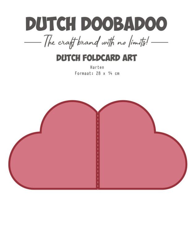 Dutch Foldcard Art A4 Hearts (470.784.278)