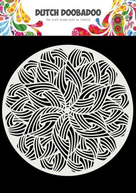 Dutch Doobadoo Mask Art Doodle Mandala 1