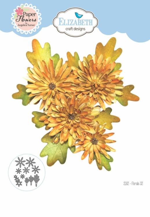 Elizabeth Craft Designs Autumn Harvest Dies Florals 32