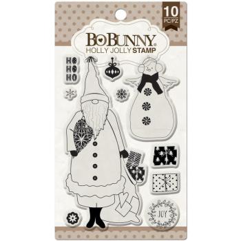 BoBunny Essentials Stamps  Holly Jolly