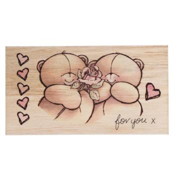 SALE Forever Friends - Holzstempel - Single Rose