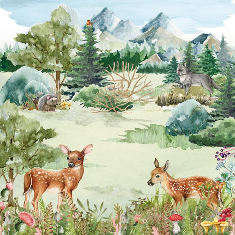 Fabrika Decoru 12x12 Paper Pack Forest Life