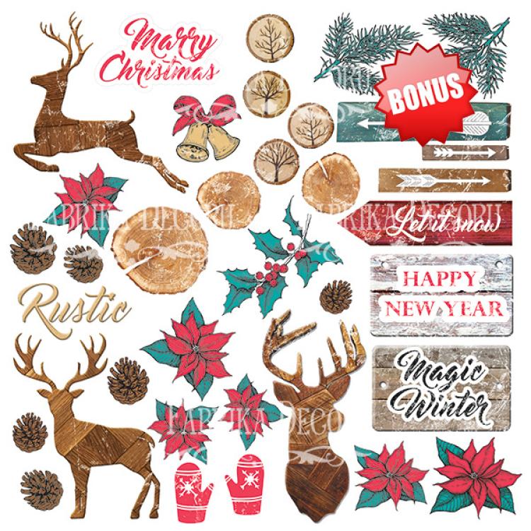 Fabrika Decoru 8x8 Paper Pack Christmas Fairytales