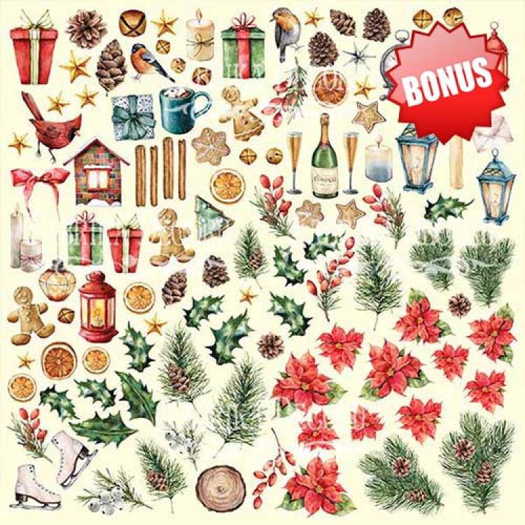 Fabrika Decoru 8x8 Paper Pack Our Warm Christmas