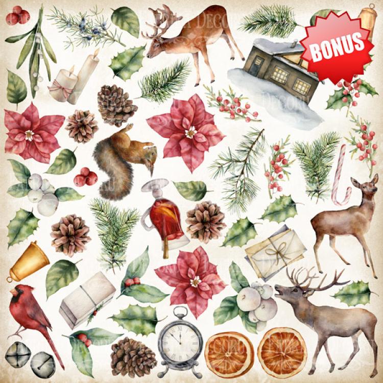 Fabrika Decoru 8x8 Paper Pack Winter Wonders