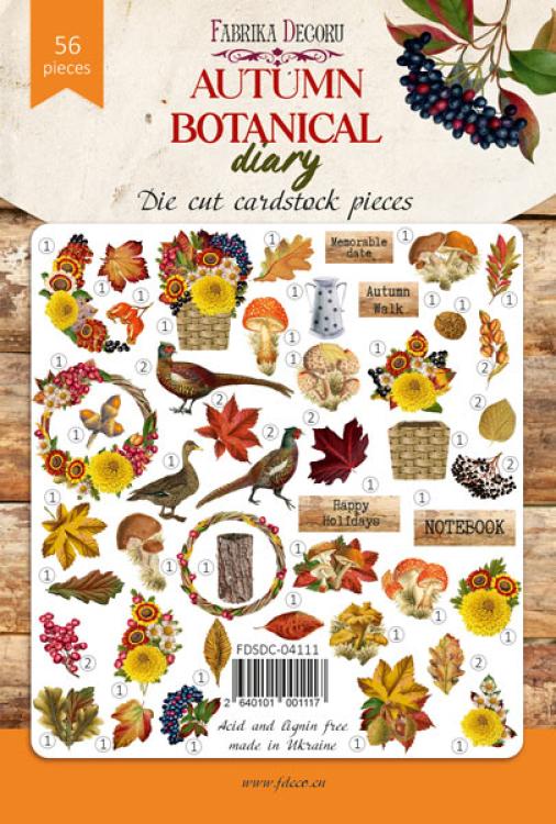 Fabrika Decoru Die-cuts Autumn Botanical