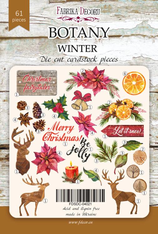 Fabrika Decoru Die-cuts Botany Winter