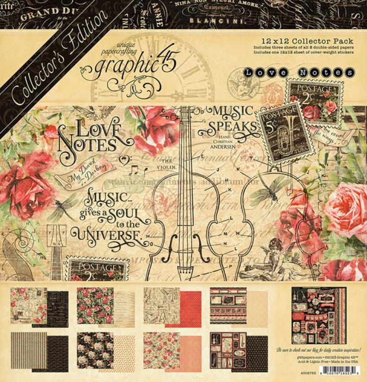 Graphic 45 Love Notes 12x12 Deluxe Collector's Edition (4502752)