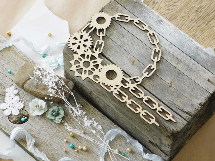 Creative Studio HDF Steampunk Frame Chains #15