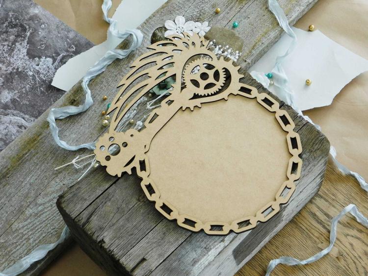 Creative Studio HDF Steampunk Key Wings #18