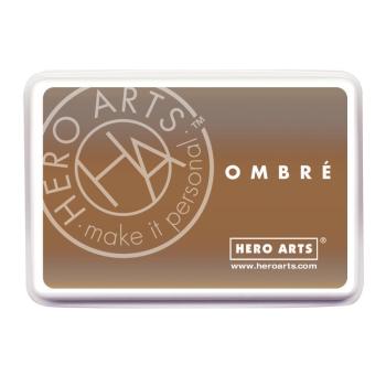 Hero Arts Ombre Ink Pad Sand To Chocolate Brown