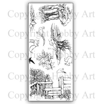 Hobby Art Clear Stamps Over the Stile CS309D