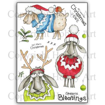 Hobby Art Clear Stamps Season´s Bleating CS318D