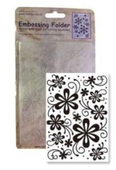 Hobby Idee  Embossing Folder Blumen