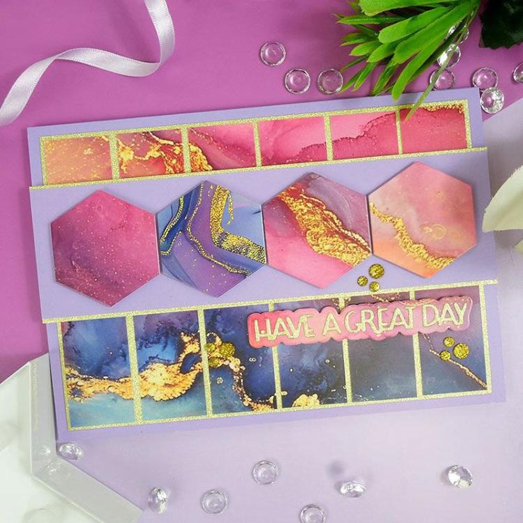 Hunkydory Adorable Scorable Designer Card Packs Marbellous ASDCP103