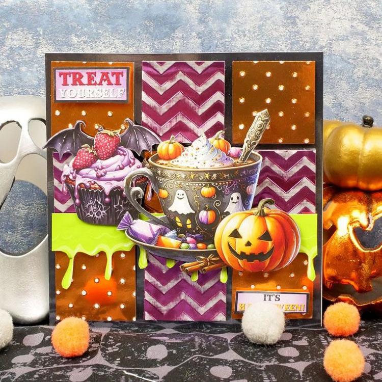 Hunkydory Crafts Happy Halloween Mirri Card Selection MCD447