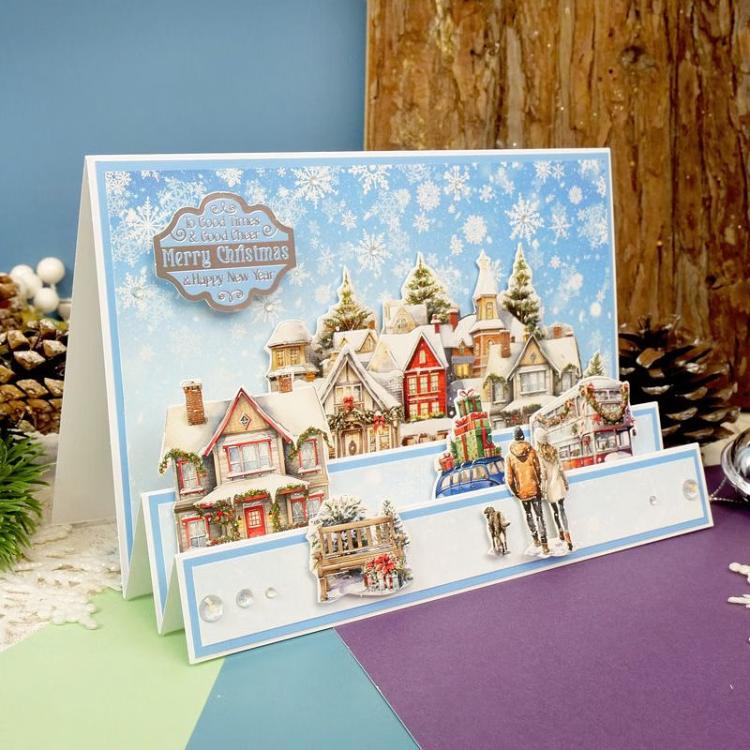 Hunkydory Delightful Die-Cuts Christmas Village DDCUT109