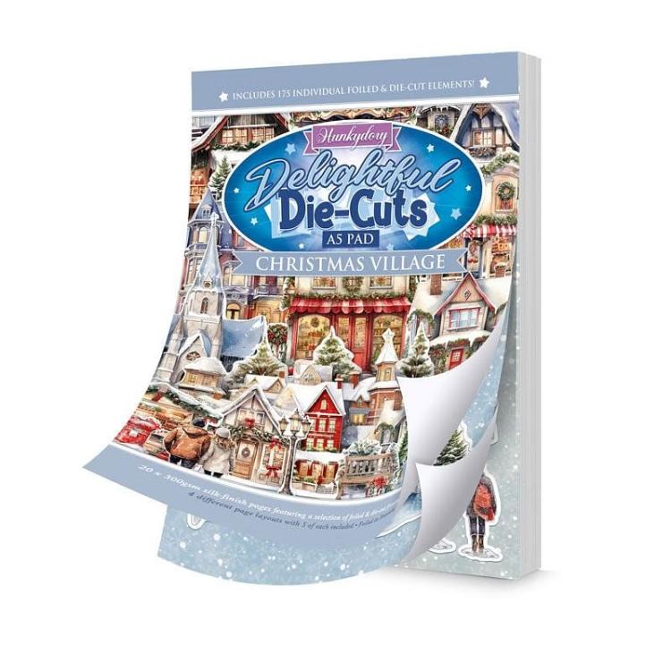 Hunkydory Delightful Die-Cuts Christmas Village DDCUT109