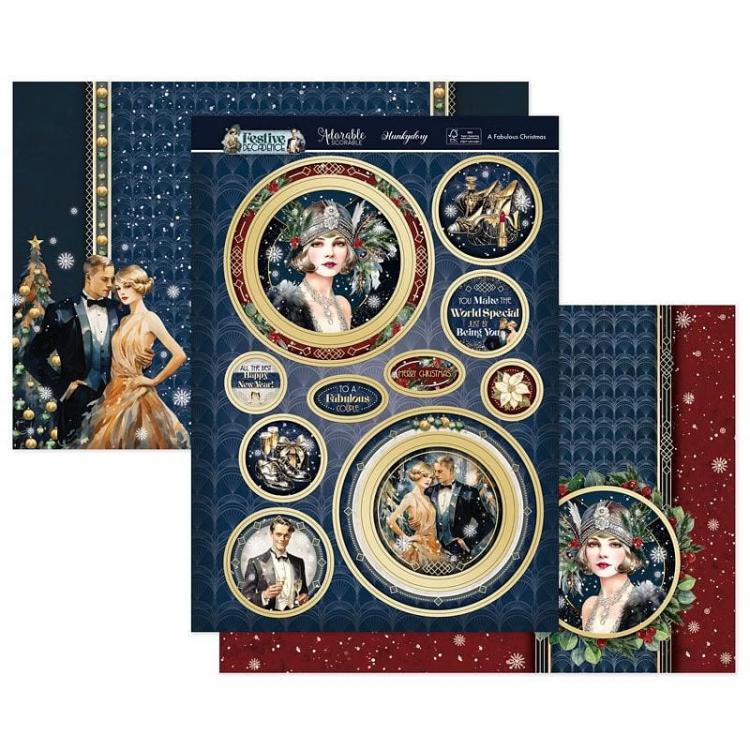 Hunkydory Festive Decadence A Fabulous Christmas Luxury Topper Set